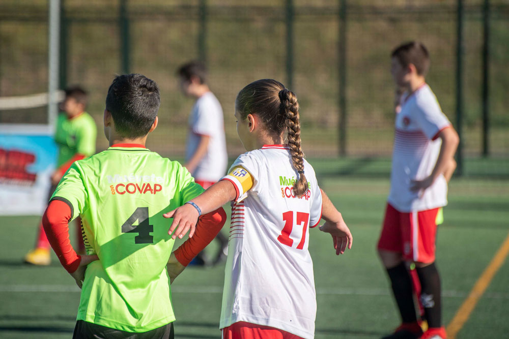 Partido de fútbol de la Copa COVAP